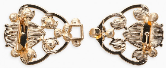 Зажим для кардигана «Ажур. Винтаж»