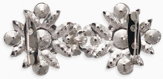 Зажим для кардигана «Ажур. Гербер»