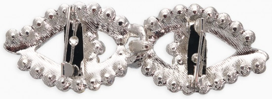 Зажим для кардигана «Ажур. Глазки»