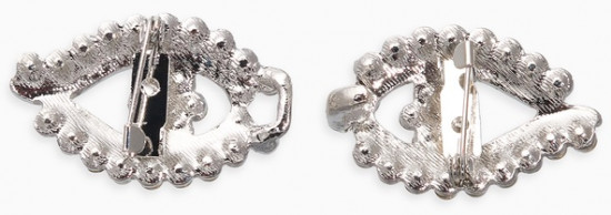 Зажим для кардигана «Ажур. Глазки»