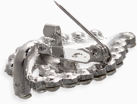 Зажим для кардигана «Ажур. Глазки»