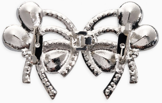 Зажим для кардигана «Ажур. Капельки»