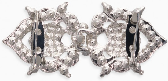 Зажим для кардигана «Ажур. Кокошник»