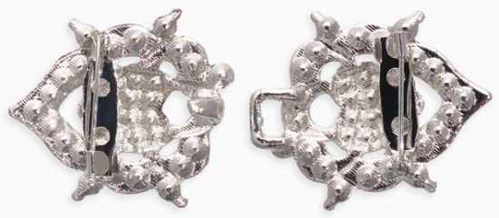 Зажим для кардигана «Ажур. Кокошник»