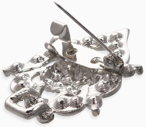 Зажим для кардигана «Ажур. Кокошник»