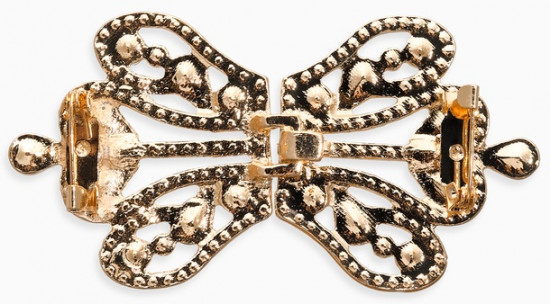 Зажим для кардигана «Ажур»