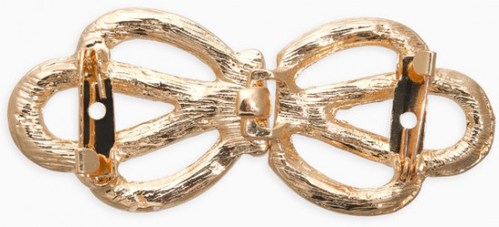 Зажим для кардигана «Ажур. Корона»