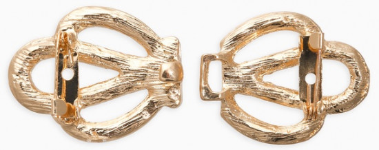 Зажим для кардигана «Ажур. Корона»