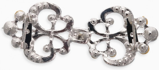 Зажим для кардигана «Ажур. Лилия»