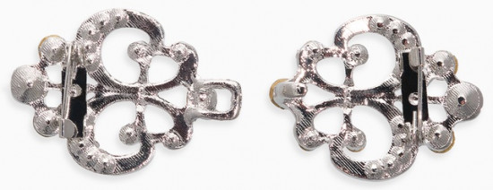 Зажим для кардигана «Ажур. Лилия»