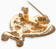 Зажим для кардигана «Ажур. Тюльпан» - Фото 3