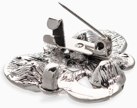 Зажим для кардигана «Ажур. Узел»