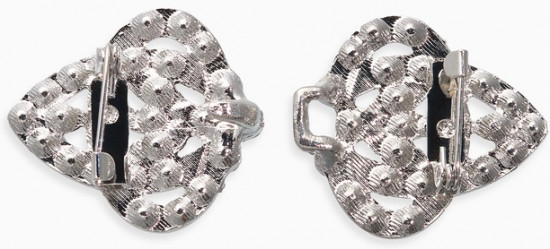 Зажим для кардигана «Ажур. Шип»