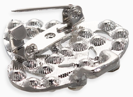 Зажим для кардигана «Ажур. Шип»