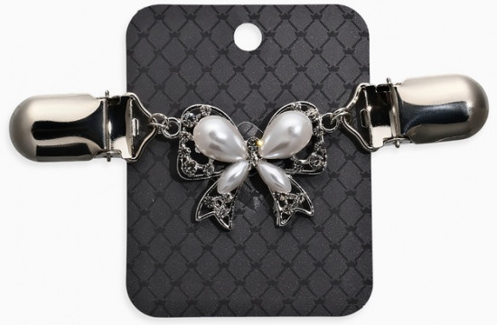 Зажим для кардигана «Бантик»