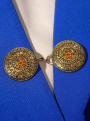 Зажим для кардигана «Круг» - Фото 6