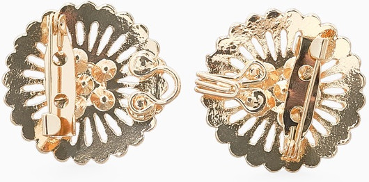 Зажим для кардигана «Круги»