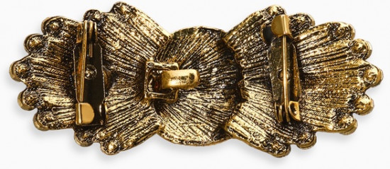 Зажим для кардигана «Перья»