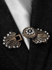 Зажим для кардигана «Перья» - Фото 9