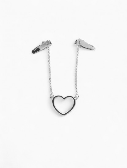 Зажим для кардигана «Сердечко»