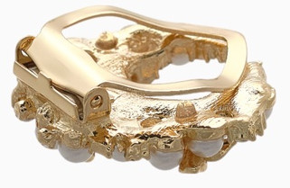 Зажим для платка «Жемчужное соцветие»