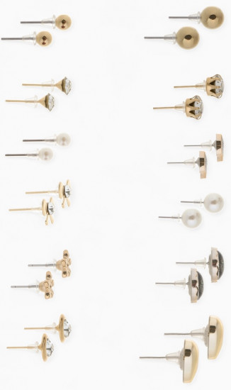 Комплект серёг «One year»