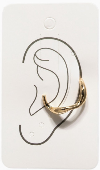 Кафф «Мятый металл»