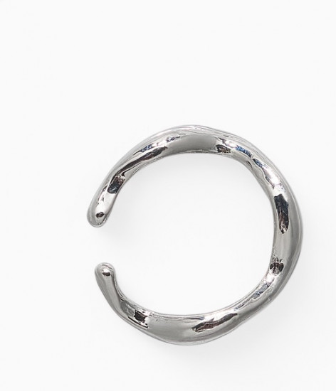 Кафф «Мятый металл»