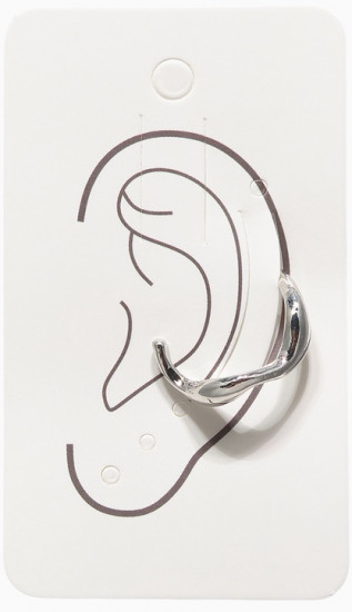 Кафф «Мятый металл»