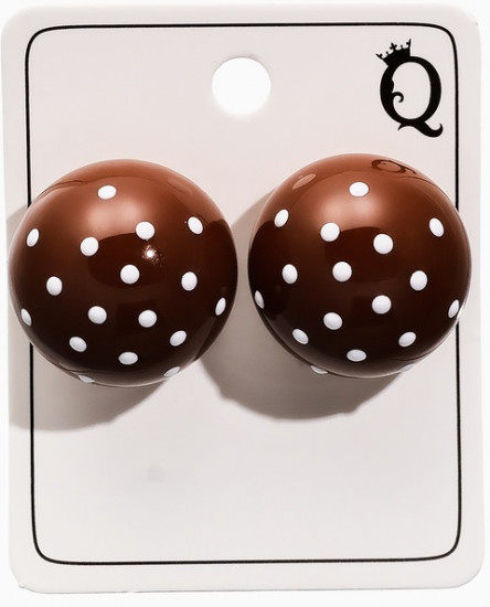 Серьги «Бусина»