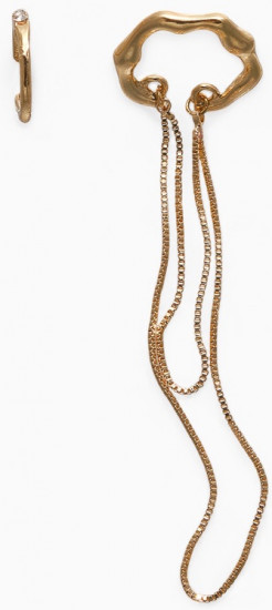 Комплект серёг «Водопад»