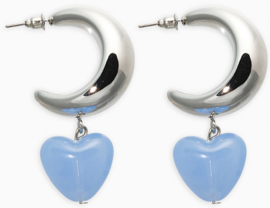 Серьги «Новый стиль. Сердечки»