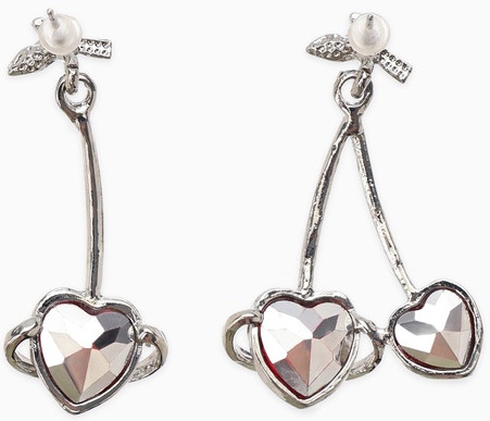 Серьги «Сердечная вишня»