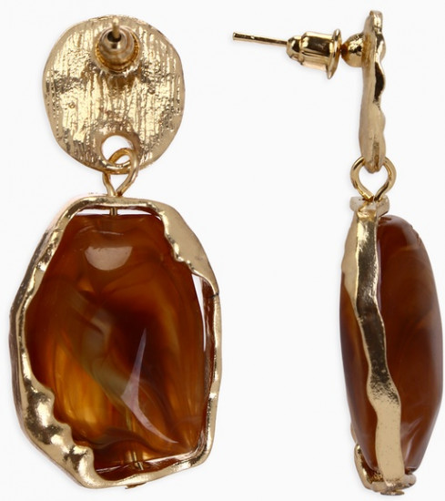 Серьги «Стиль камня»