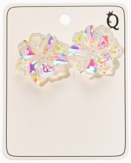 Серьги «Цветок жасмина»