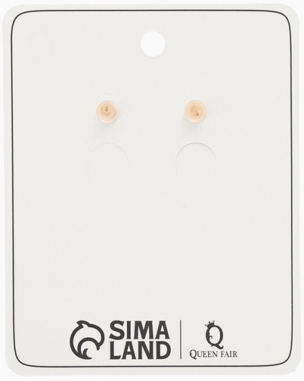 Серьги «Цветок кувшинки»