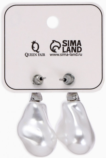 Серьги «Капля барокко»