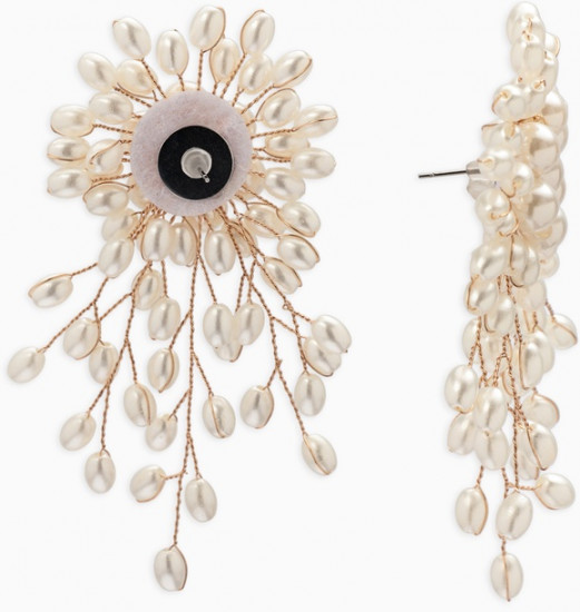 Серьги «Россыпь в цветке»