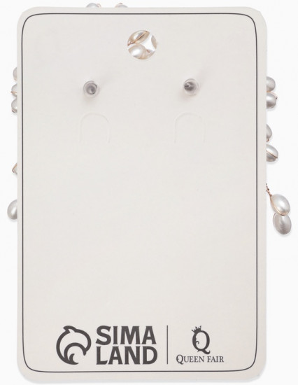 Серьги «Россыпь в цветке»