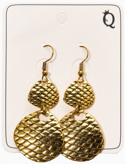 Серьги «Чешуя»