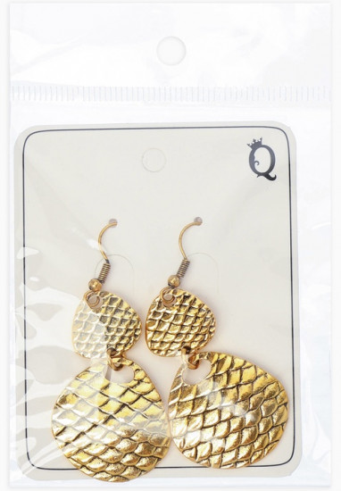 Серьги «Чешуя»