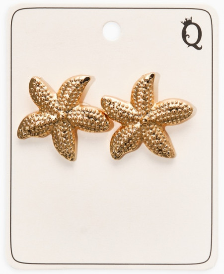 Серьги «Морская звезда»