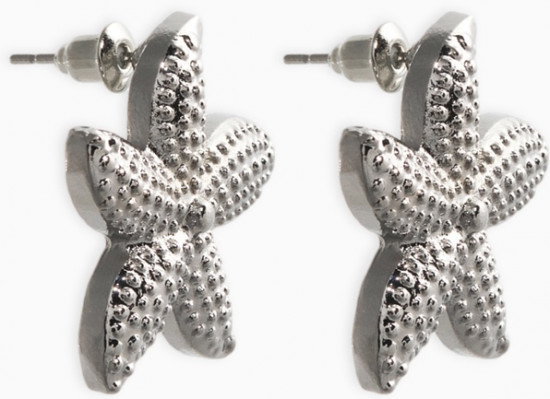 Серьги «Морская звезда»