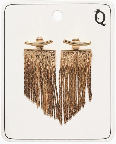 Серьги «Цепной водопад»