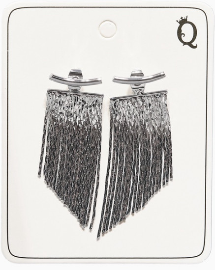 Серьги «Цепной водопад»