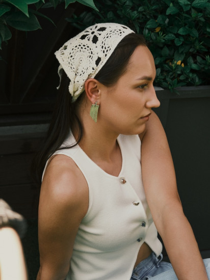 Серьги «Цепной водопад»