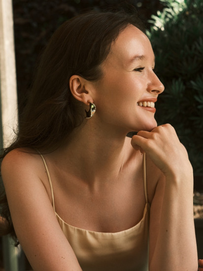 Серьги «Волны»