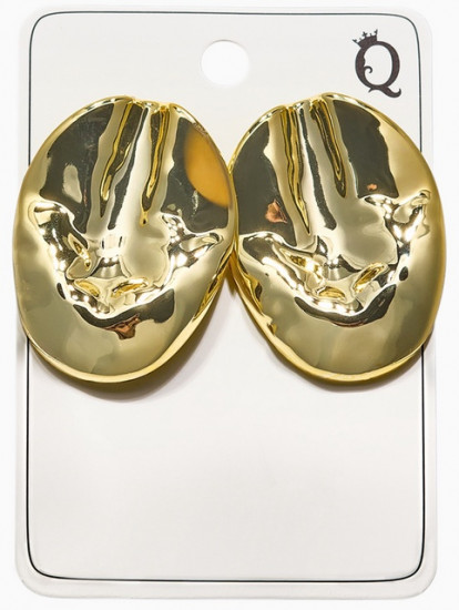 Серьги «Кофейное зерно»