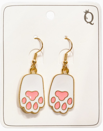 Серьги «Лапка»