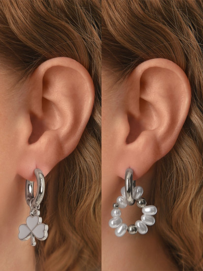 Серьги со съёмным элементом «Трансформер»